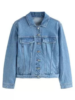 Межсезонная куртка Next, синий деним