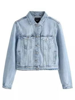 Межсезонная куртка Next, синий деним