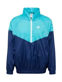 Межсезонная куртка Nike Sportswear Windrunner, цвет Navy/Turquoise