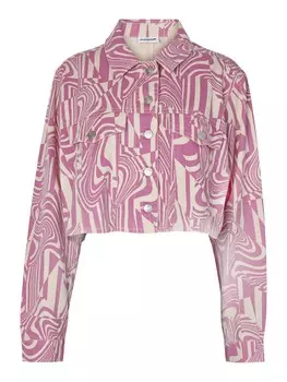 Межсезонная куртка Noisy may Camella, цвет Pastel purple