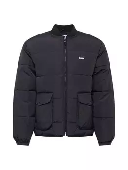 Межсезонная куртка Obey Charlie, черный