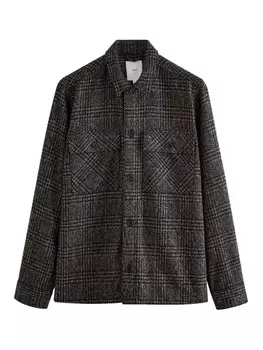 Межсезонная куртка обычного кроя Next, черный