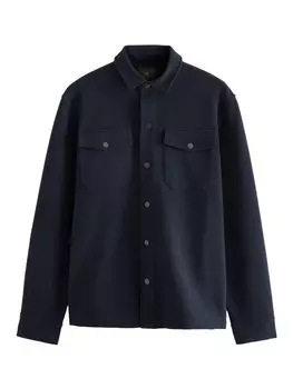 Межсезонная куртка обычного кроя Next, темно-синий