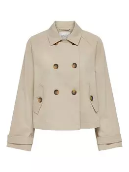 Межсезонная куртка ONLY April, бежевый