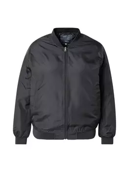 Межсезонная куртка ONLY Carmakoma CARAlma, черный