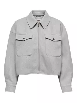 Межсезонная куртка Only NEA, серый