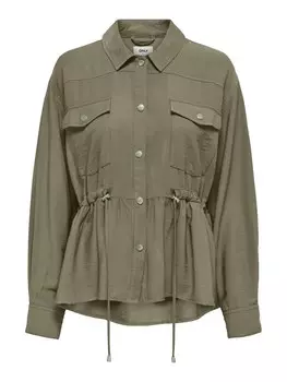 Межсезонная куртка ONLY, оливковый