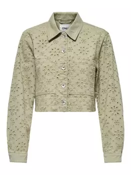 Межсезонная куртка ONLY ONLELSA, зеленый