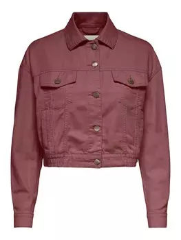 Межсезонная куртка Only, темно-розовый