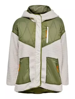 Межсезонная куртка ONLY Tinka, зеленый