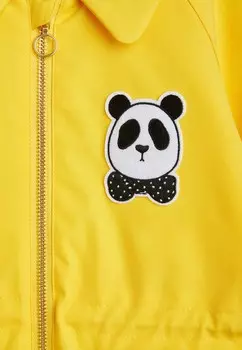 Межсезонная куртка PANDA JACKET UNISEX Mini Rodini, желтый