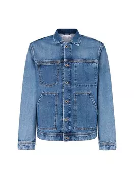 Межсезонная куртка Pepe Jeans YOUNG WORK, синий джинсовый