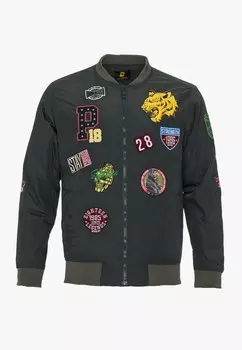 Межсезонная куртка Plus Eighteen, темно-зеленый