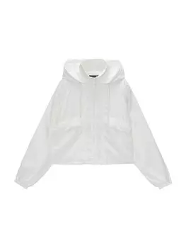 Межсезонная куртка Pull&Bear, белый