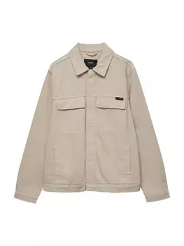 Межсезонная куртка Pull&Bear, бежевый