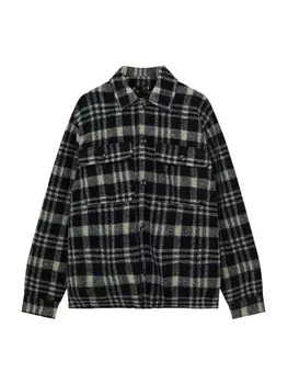 Межсезонная куртка Pull&Bear, черный