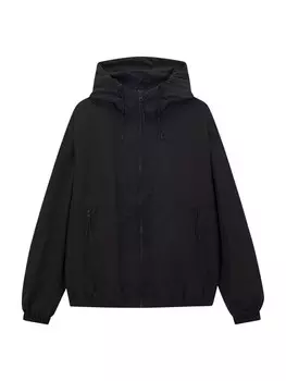Межсезонная куртка Pull&Bear, черный