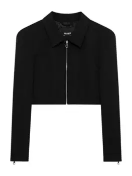 Межсезонная куртка Pull&Bear, черный