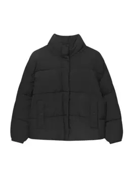 Межсезонная куртка Pull&Bear, черный