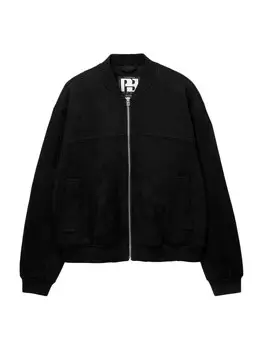 Межсезонная куртка Pull&Bear, черный