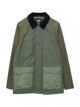 Межсезонная куртка Pull&Bear, цвет Green/Light green