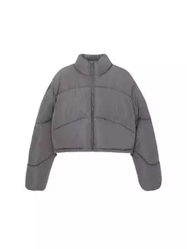 Межсезонная куртка Pull&Bear, цвет Stone
