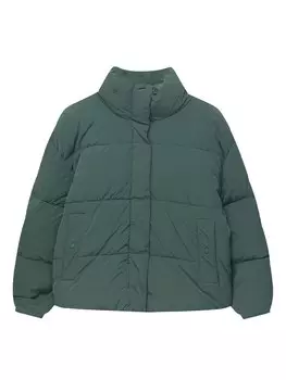 Межсезонная куртка Pull&Bear, изумрудный