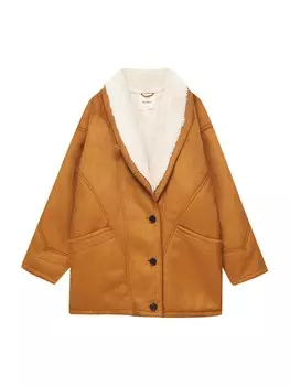 Межсезонная куртка Pull&Bear, карамель