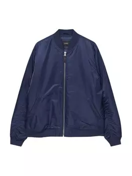 Межсезонная куртка Pull&Bear, синий