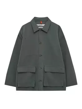 Межсезонная куртка Pull&Bear, темно-зеленый