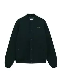 Межсезонная куртка Pull&Bear, темно-зеленый