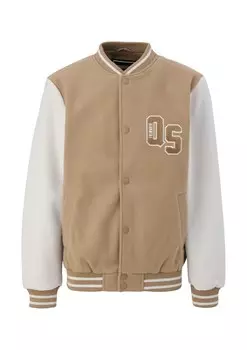 Межсезонная куртка Qs, светло-коричневый