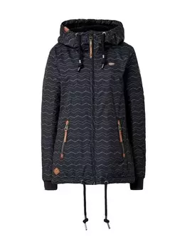 Межсезонная куртка Ragwear Zuzka Chevron, черный