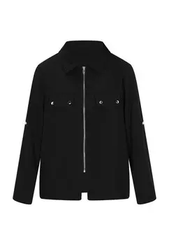 Межсезонная куртка ROCKEASY, черный