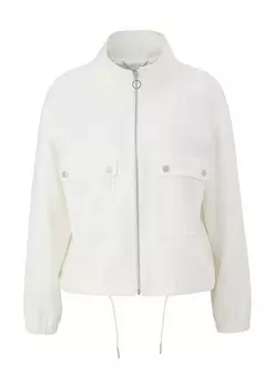 Межсезонная куртка S.Oliver, натуральный белый