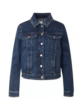 Межсезонная куртка s.Oliver, синий джинсовый