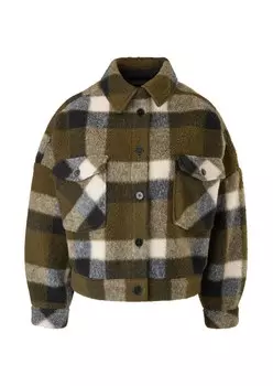 Межсезонная куртка S.Oliver, зеленый/белый