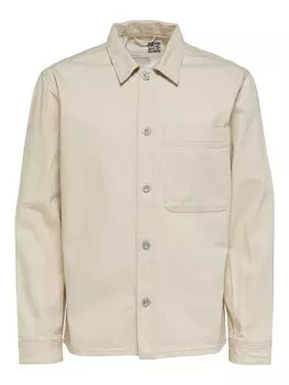 Межсезонная куртка SELECTED HOMME, экрю