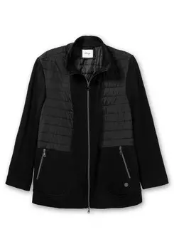 Межсезонная куртка Sheego, черный