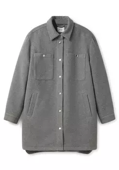 Межсезонная куртка Sheego, пестрый серый