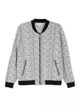 Межсезонная куртка Sheego, серый/белый