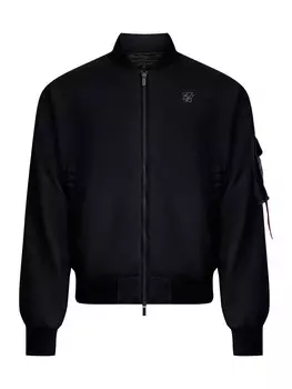 Межсезонная куртка SikSilk, черный