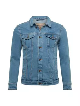 Межсезонная куртка стандартного кроя Denim Project Kash, синий