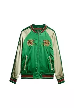 Межсезонная куртка Superdry, цвет Grass Green/Light Green