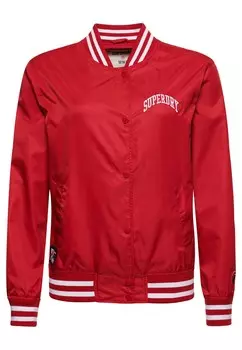 Межсезонная куртка Superdry, красный