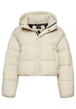 Межсезонная куртка Superdry, крем