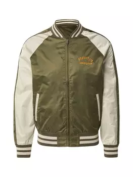 Межсезонная куртка Superdry SOUVENIR, цвет Olive/Light green