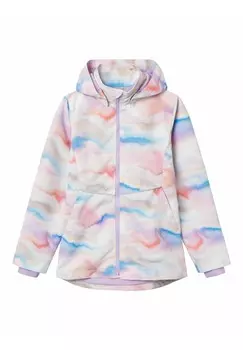Межсезонная куртка TAUCHBATIK Name it, пестрая сирень