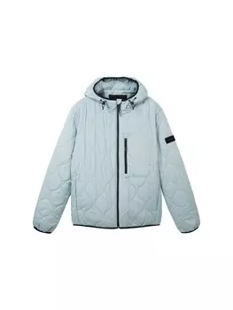 Межсезонная куртка Tom Tailor, пастельный синий