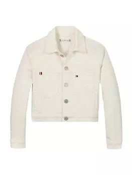 Межсезонная куртка TOMMY HILFIGER, белый